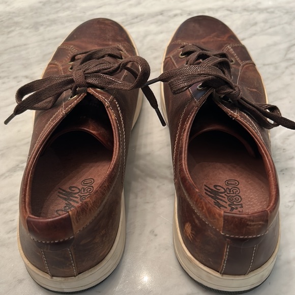 Johnston and Murphy leather sneakers Men’s size 8 - Picture 3 of 5